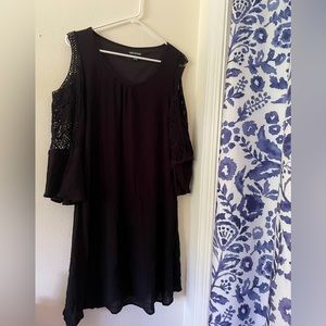 Black Nina Leonard dress, size S
